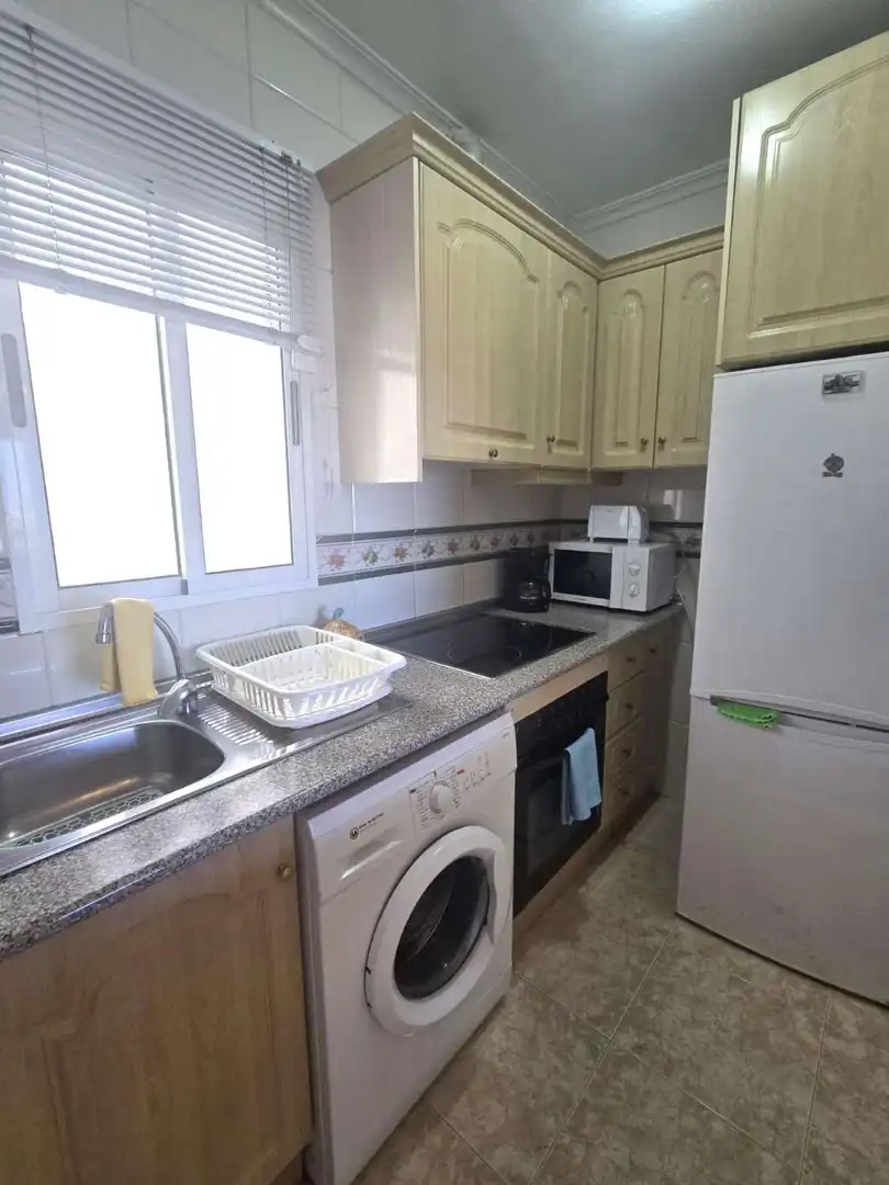 Cocina de Apartamento en venta en Torrevieja con Aire acondicionado, Calefacción y Terraza