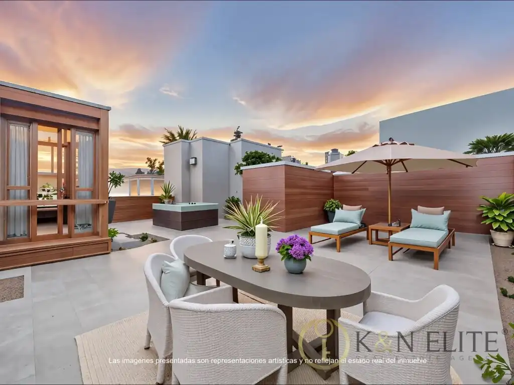 Terrassa de Àtic en venda en Alicante / Alacant amb Aire condicionat, Jardí privat i Terrassa