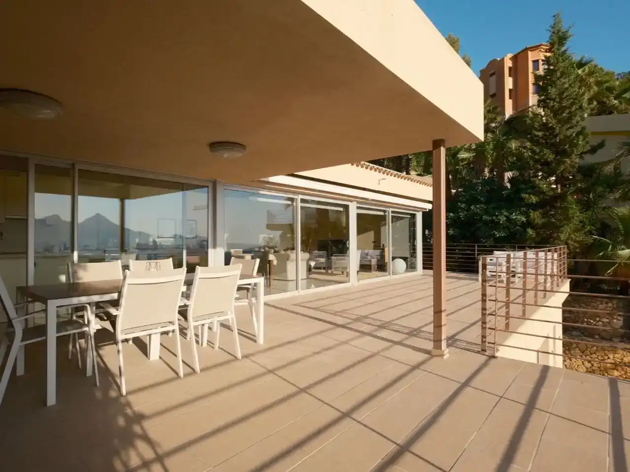 Terraza de Casa o chalet en venta en Altea con Aire acondicionado y Piscina