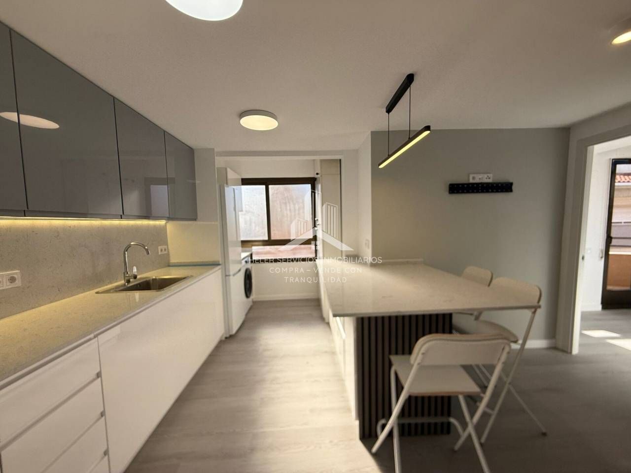 Kitchen of Flat to rent in Almazora / Almassora  with Furnished and Balcony