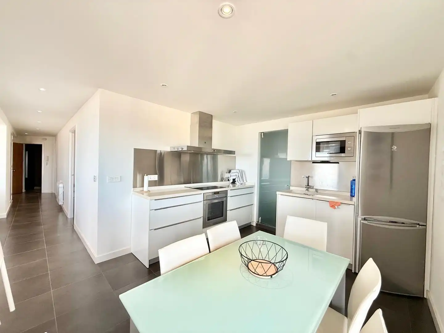Kitchen of Apartments for rent in San Javier  with Heating, Terrace and Furnished