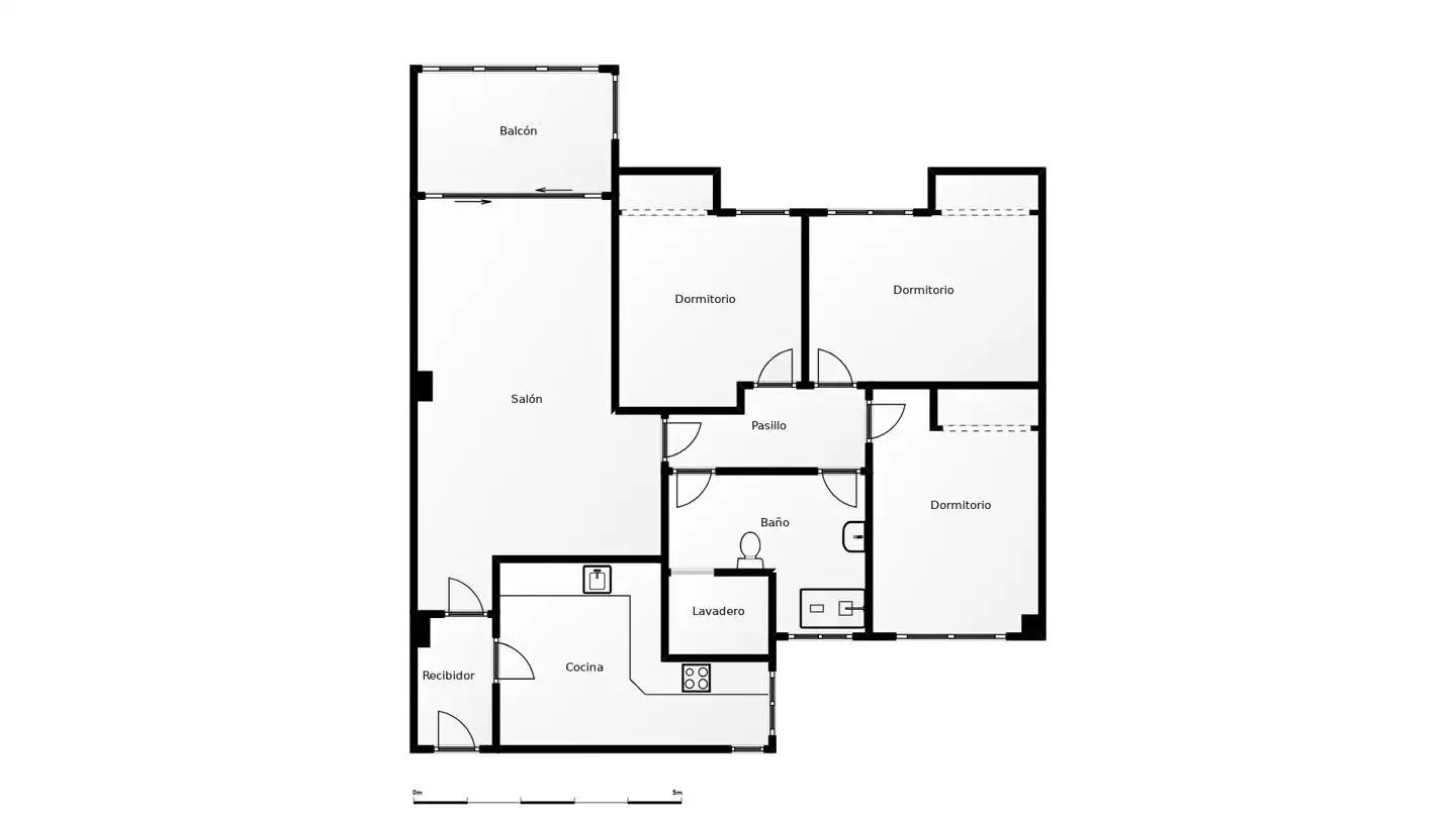 Planta baja en venta en Madrid con Calefacción y Terraza