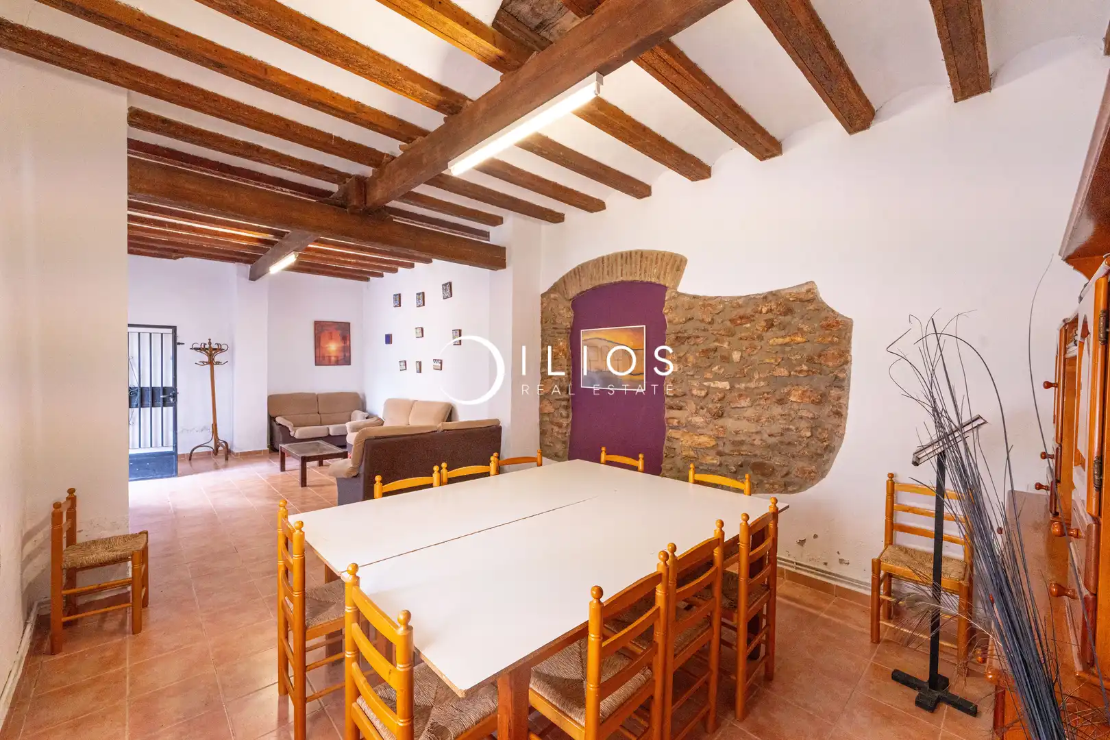 Dining room of Country homes for sale in Olocau  with Private garden, Terrace and Storage room