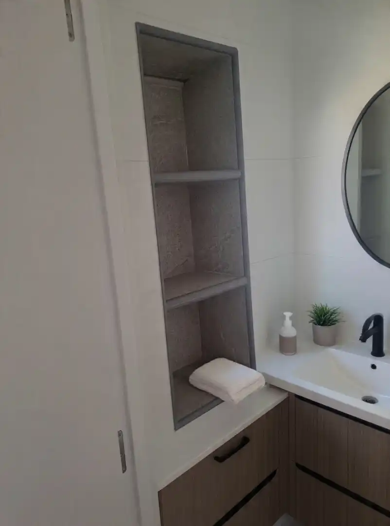 Bathroom of Flat for sale in Móstoles  with Air Conditioner, Heating and Terrace