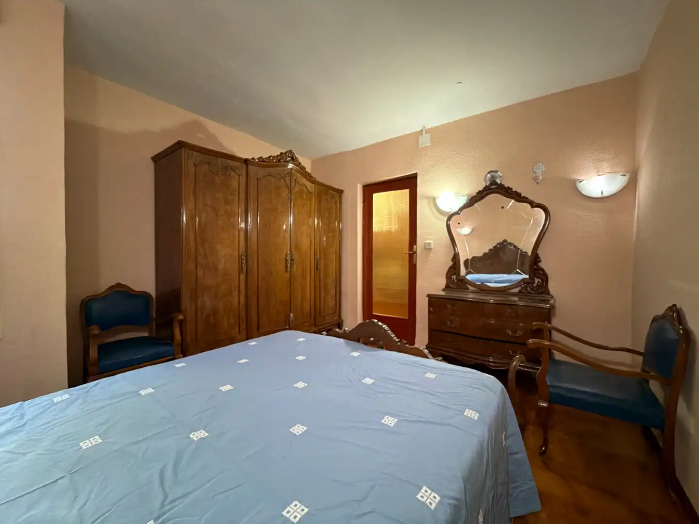 Bedroom of Flat for sale in Madrid  with Air Conditioner, Heating and Furnished