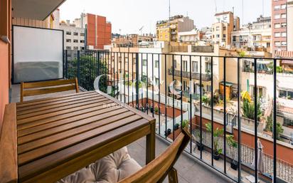 Terrace of Flat to rent in  Barcelona Capital  with Air Conditioner, Heating and Terrace