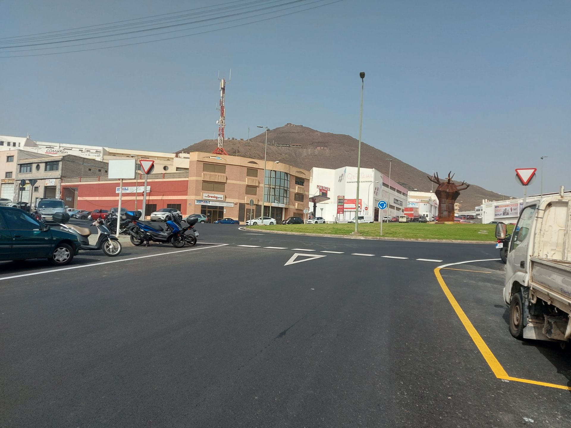 Vista exterior de Nave industrial en venta en Las Palmas de Gran Canaria