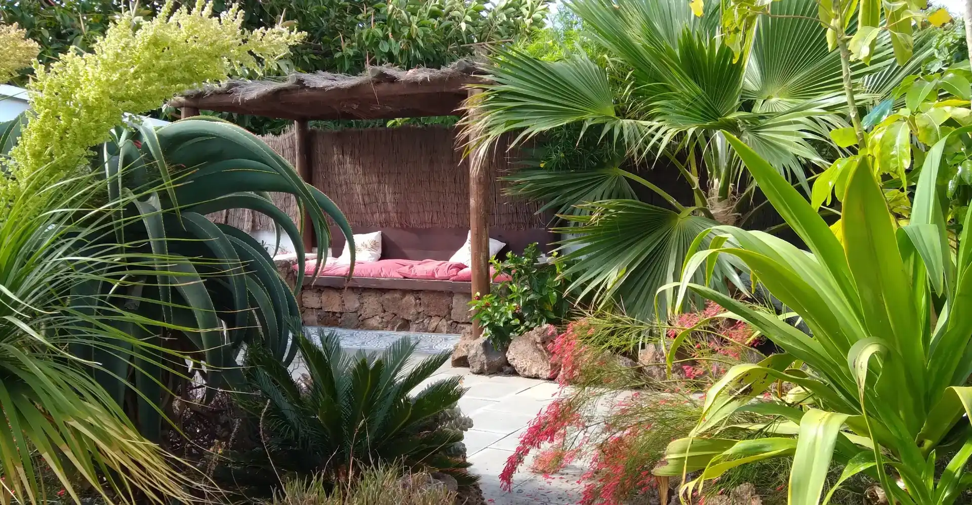 Jardín de Finca rústica en venta en Teguise con Jardín privado, Horno y Lavadora