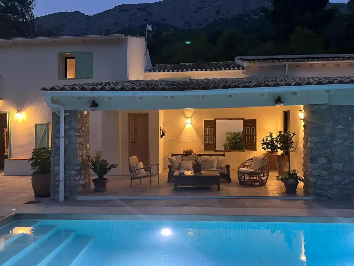 Terrassa de Finca rústica en venda en Sella amb Piscina i Balcó