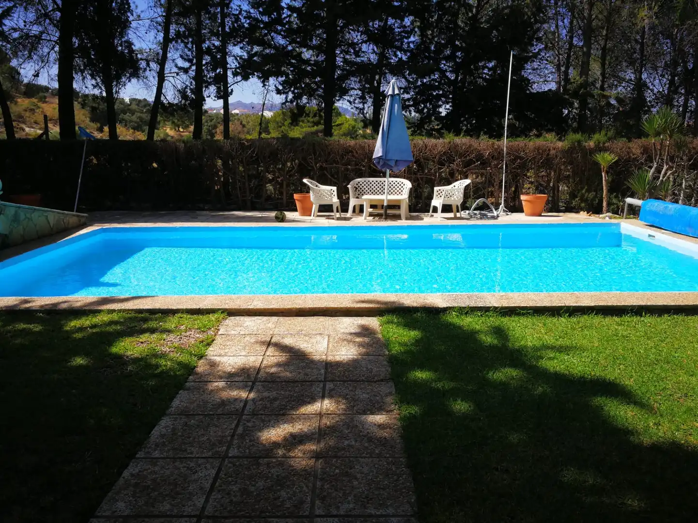 Swimming pool of Houses for sale in Ronda  with Private garden and Swimming Pool