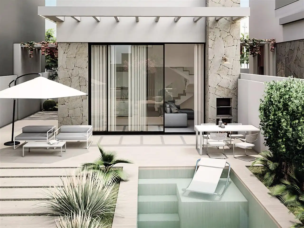 Villa avec piscine à vendre à San Juan de los Terreros