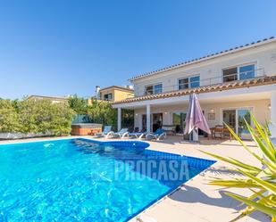 Vista exterior de Casa o xalet en venda en Palau-saverdera amb Aire condicionat i Piscina