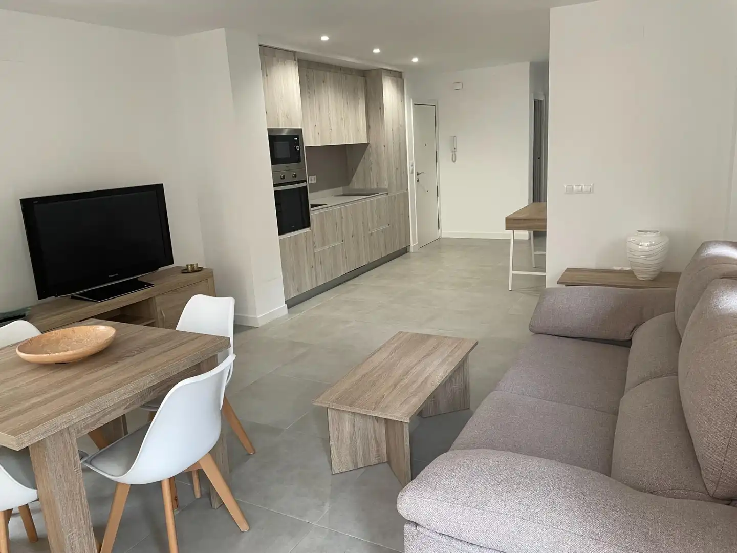 Living room of Flat for rent in Alicante / Alacant  with Air Conditioner, Heating and Furnished