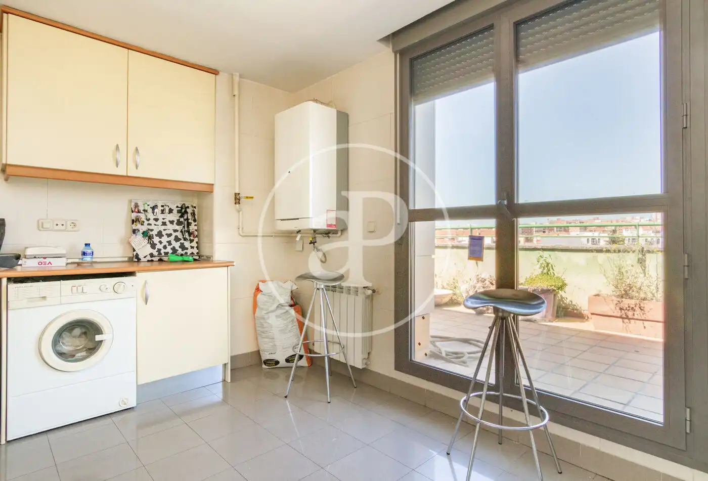Kitchen of Attic for sale in Madrid  with Air Conditioner, Heating and Private garden