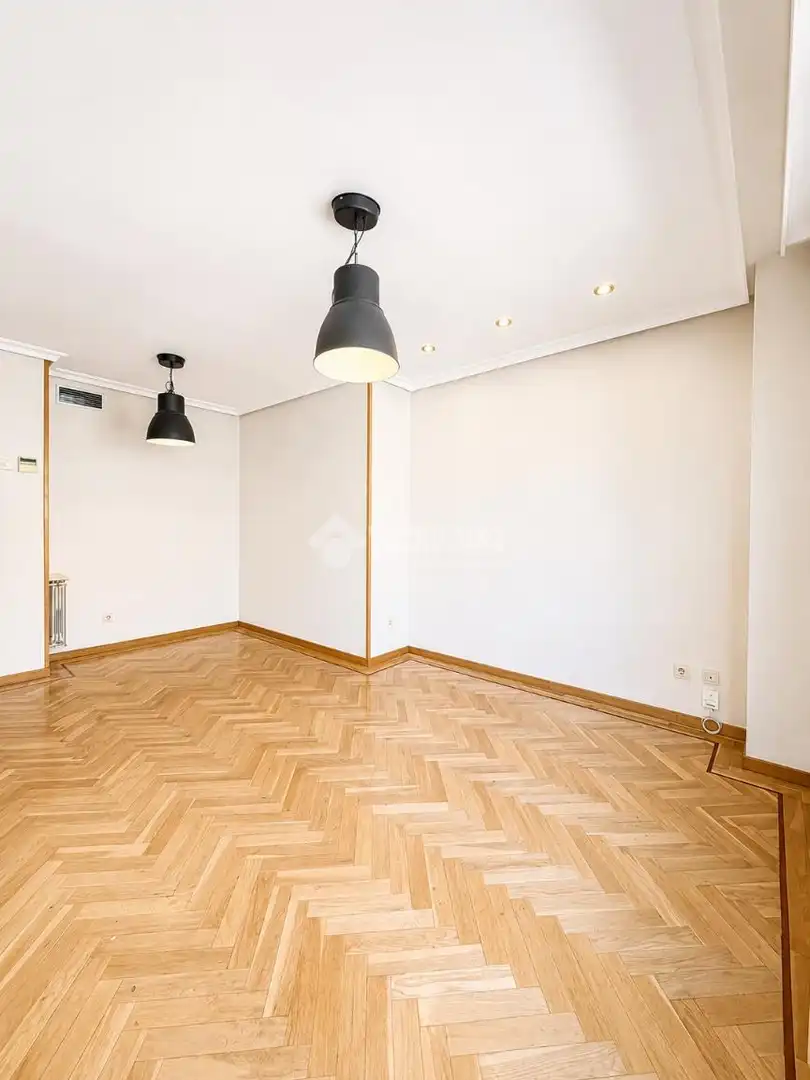 Living room of Flat for rent in Madrid  with Air Conditioner and Heating