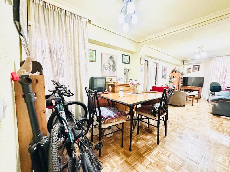 Dining room of Flat for sale in  Madrid Capital  with Heating
