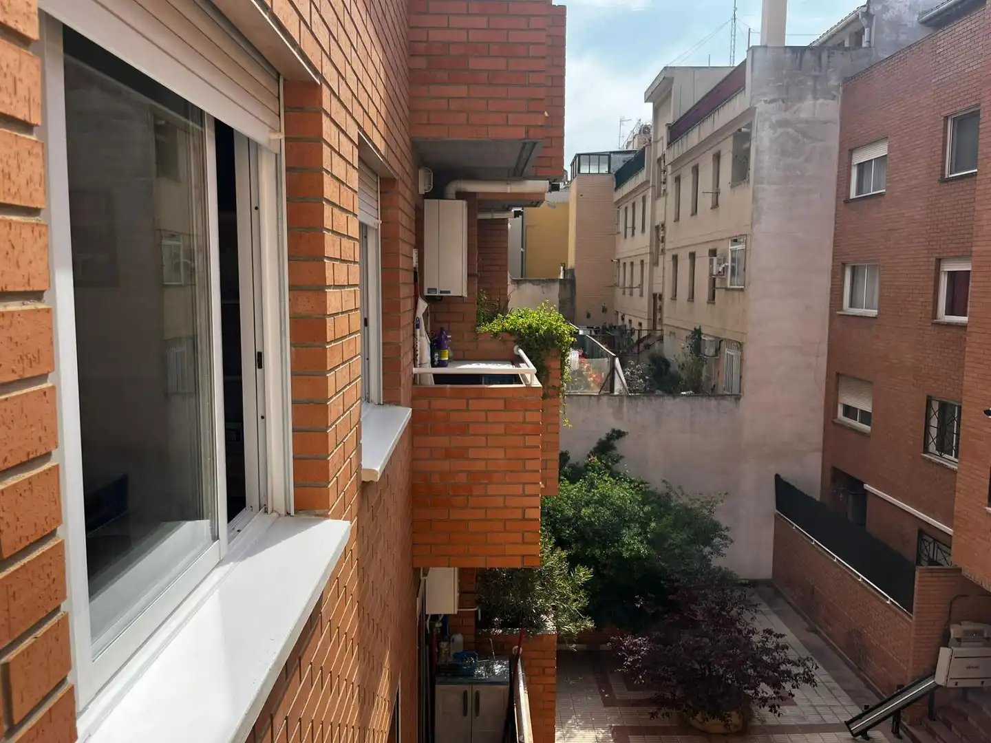 Balcony of Flat for sale in Zaragoza  with Air Conditioner, Heating and Storage room