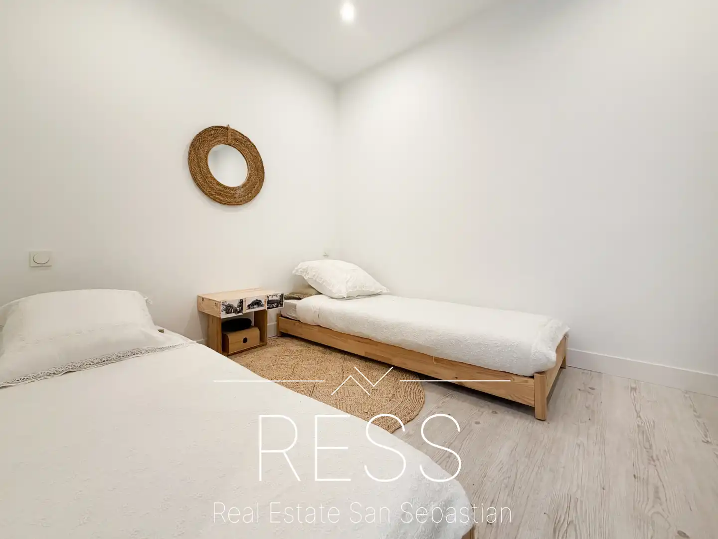 Schlafzimmer von Wohnung zum Verkauf in Donostia - San Sebastián  mit Heizung, Terrasse und Möbliert