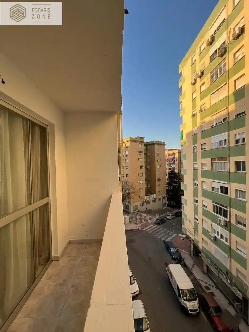 Balcony of Flat for share in Málaga  with Terrace, Furnished and Balcony