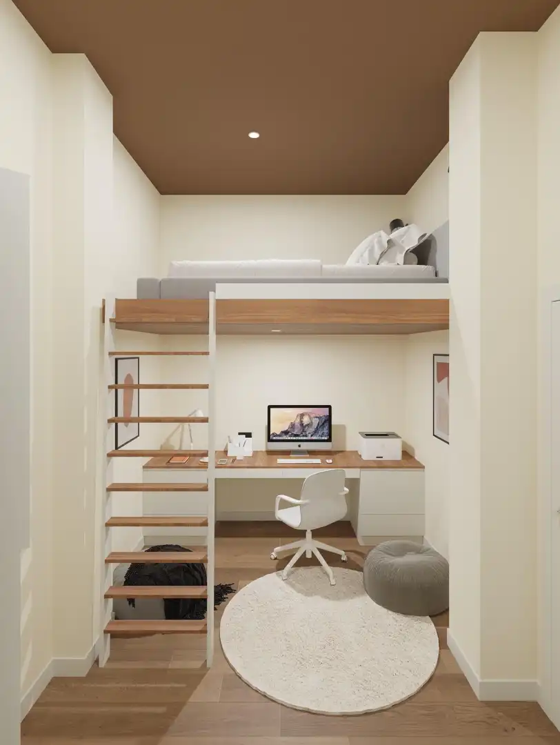 Schlafzimmer von Wohnung zur Miete in Alicante / Alacant mit Klimaanlage