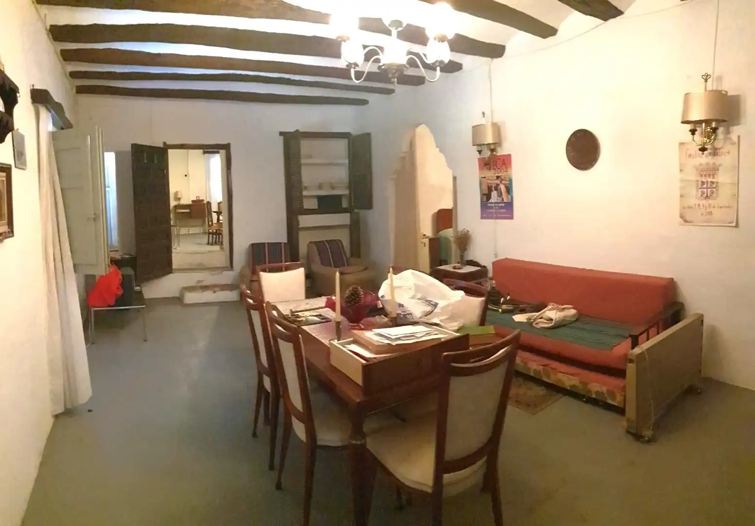 Comedor de Finca rústica en venta en Castejón de las Armas con Terraza, Trastero y Amueblado
