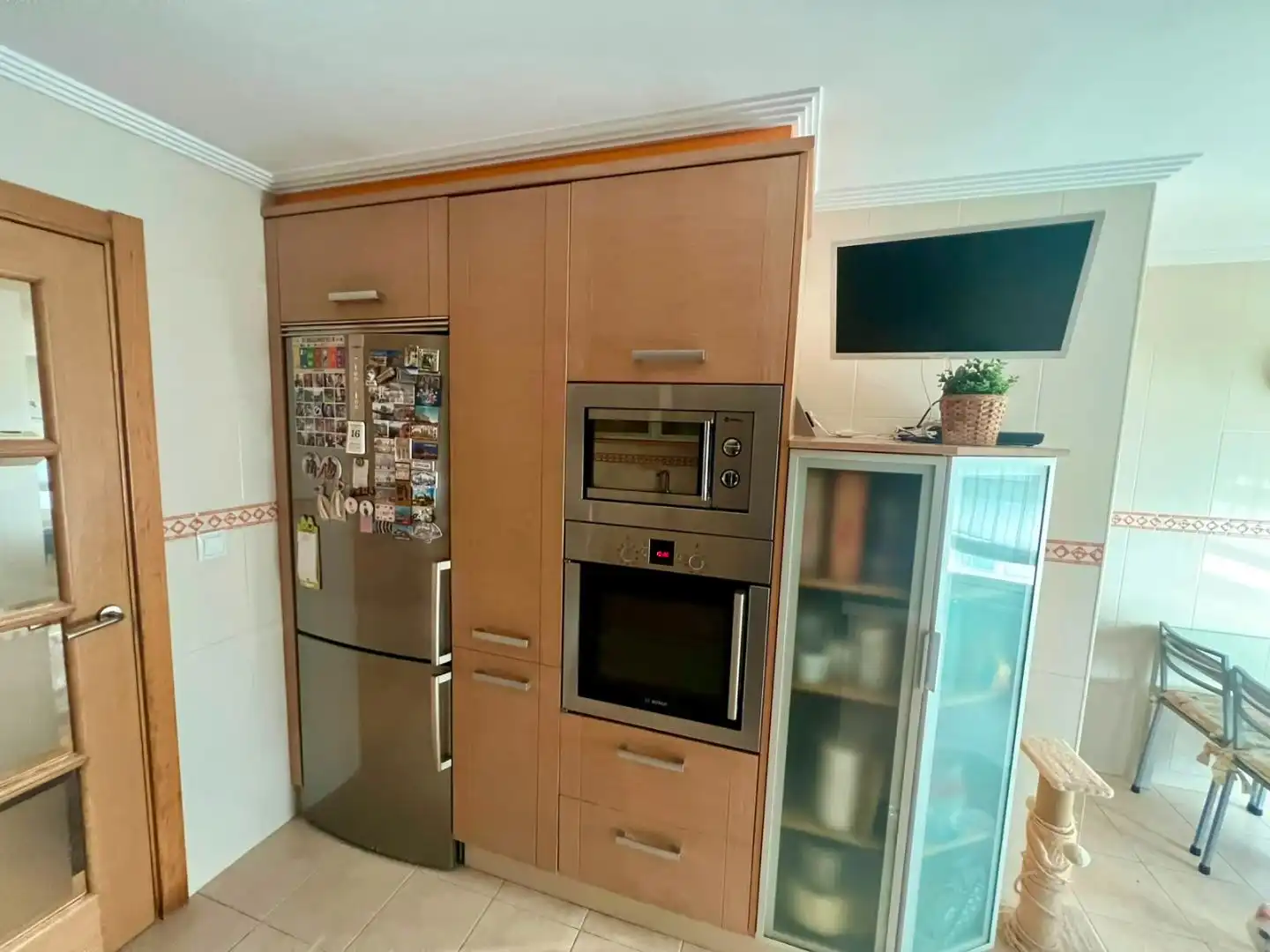 Cocina de Piso en venta en Vigo  con Calefacción, Parquet y Trastero