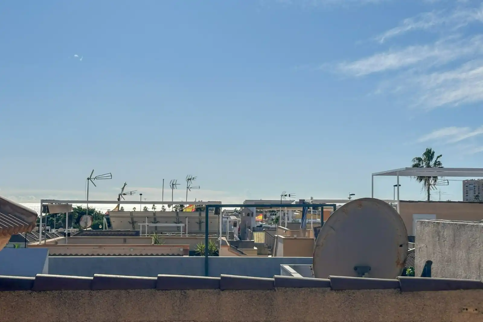 Terrasse von Maisonette zum Verkauf in Torrevieja mit Möbliert