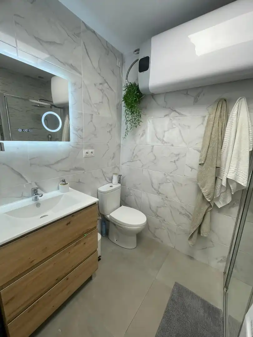 Bathroom of Houses for sale in Benalmádena  with Air Conditioner, Heating and Private garden