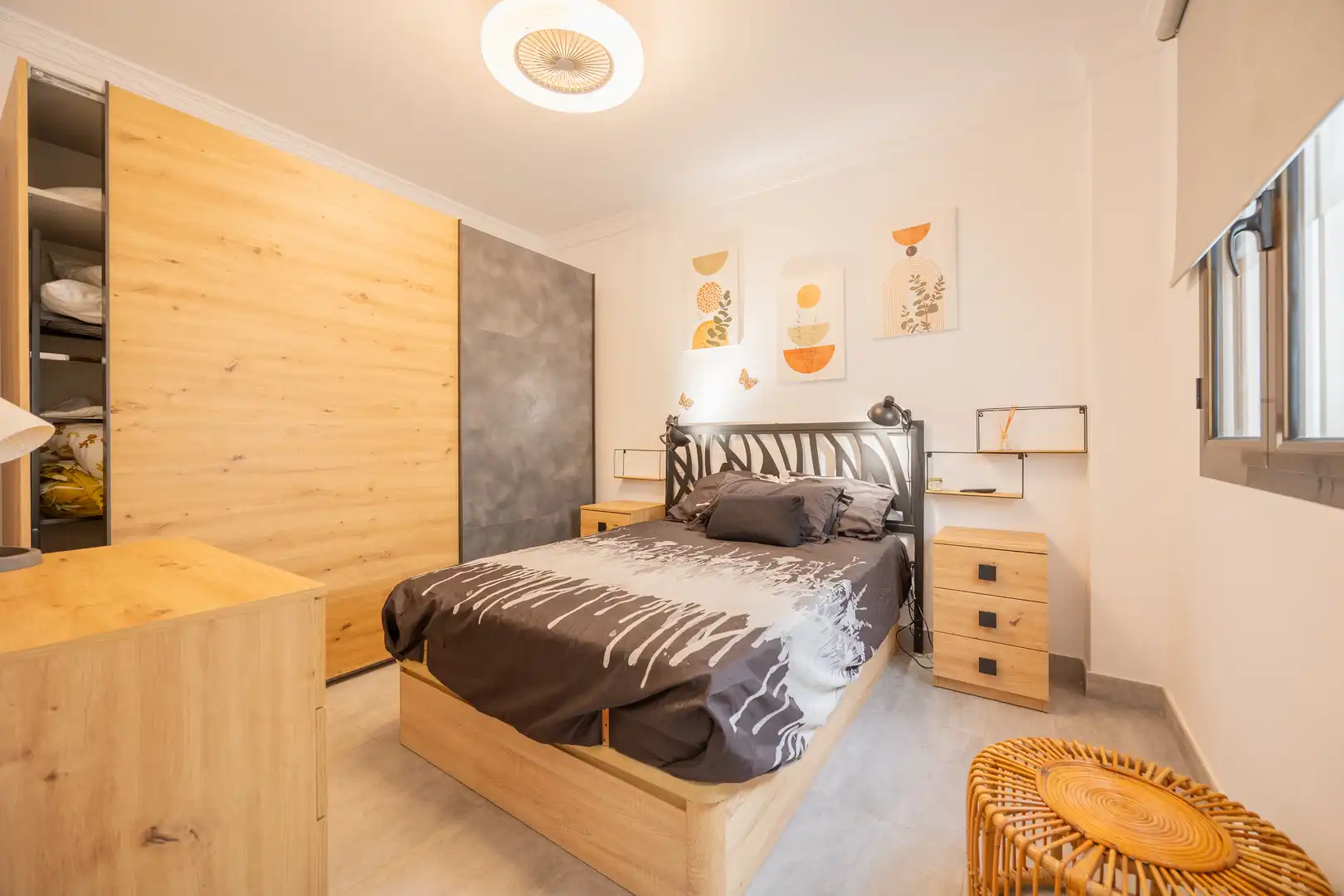Schlafzimmer von Wohnung zum Verkauf in Agüimes mit Klimaanlage, Heizung und Abstellraum