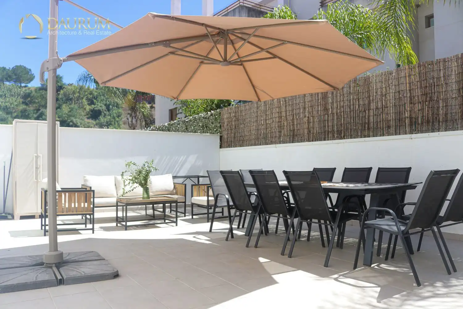 Terrace of Flat for sale in Mijas  with Air Conditioner, Heating and Private garden