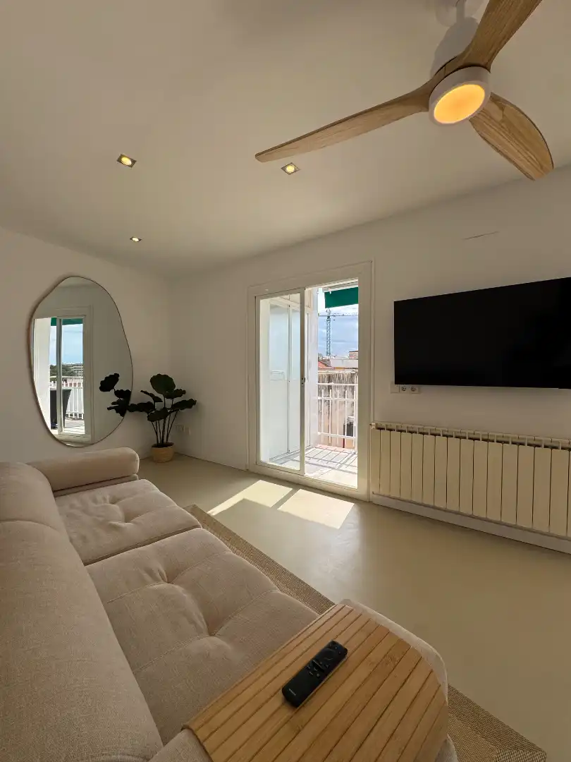 Sala d'estar de Pis en venda en Sant Pol de Mar amb Aire condicionat, Calefacció i Terrassa