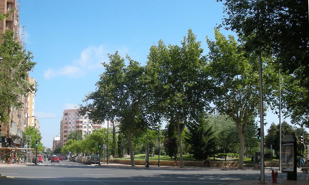 Vista exterior de Pis en venda en Cartagena amb Moblat, Forn i Rentadora