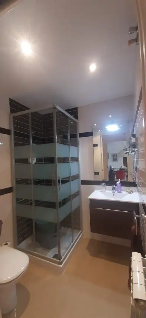 Badezimmer von Maisonette zum Verkauf in Sant Joan de Vilatorrada mit Klimaanlage, Terrasse und Balkon