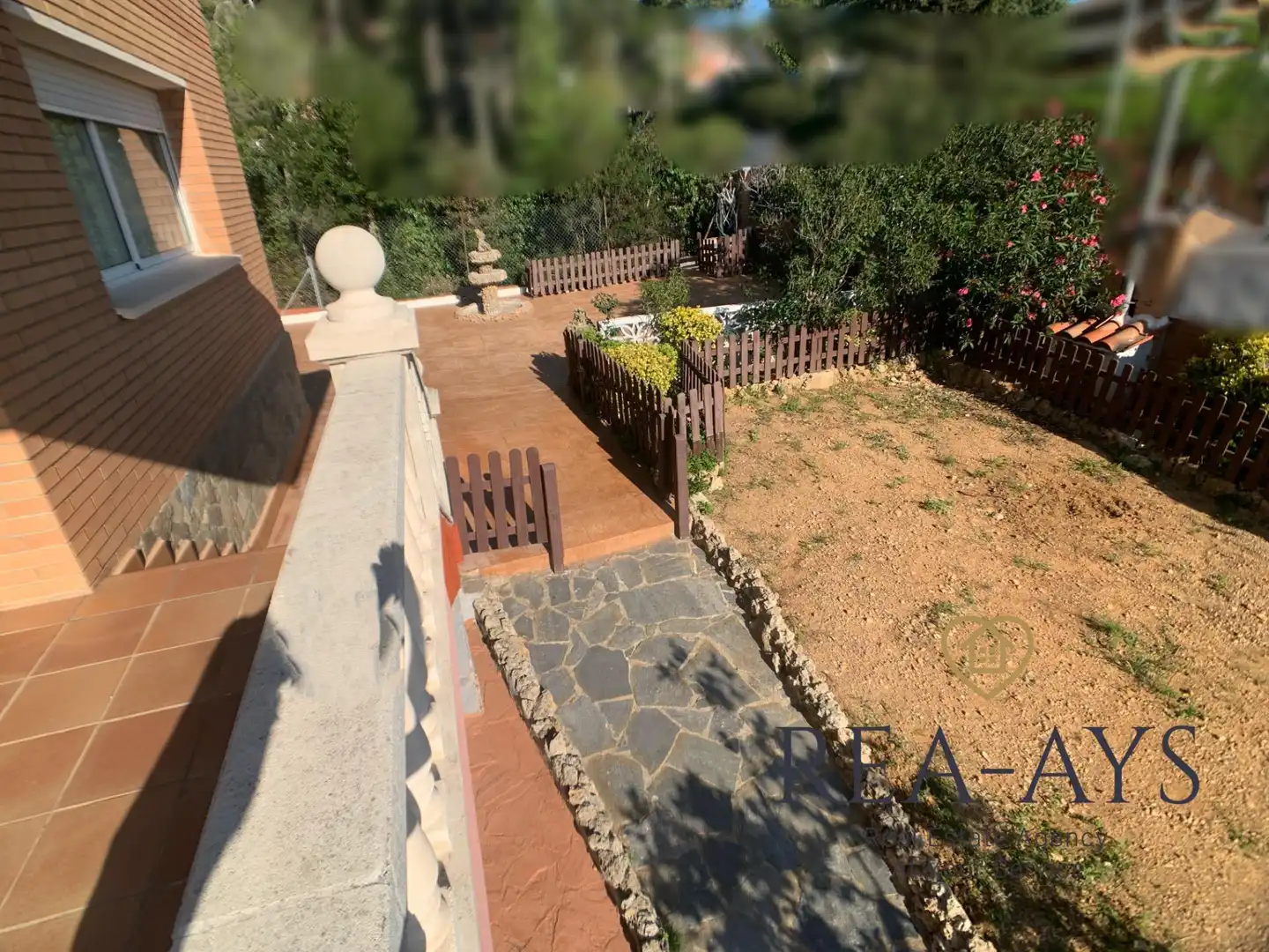 Jardín de Casa o chalet en venta en Vallirana con Jardín privado, Terraza y Trastero