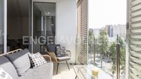 Terrace of Flat for sale in Sant Adrià de Besòs  with Air Conditioner, Terrace and Swimming Pool
