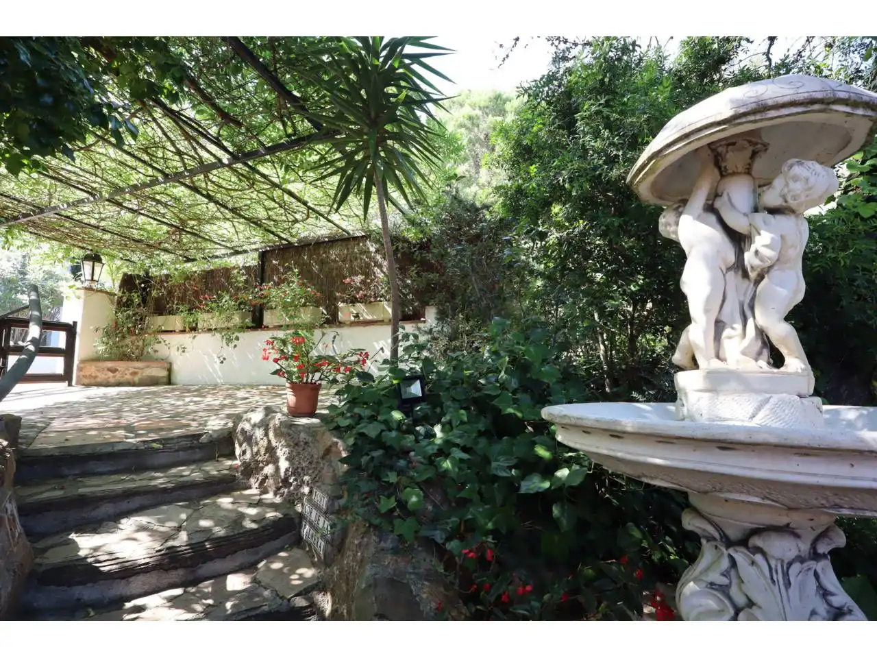 Garden of Detached homes for sale in Lloret de Mar  with Air Conditioner, Heating and Private garden