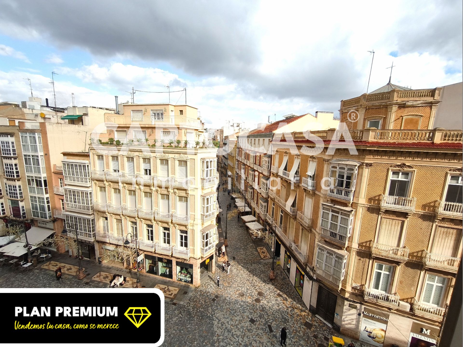 Exterior view of Flat for sale in Cartagena  with Terrace, Oven and Washing machine