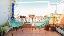 Terrace of Attic for sale in L'Hospitalet de Llobregat  with Air Conditioner, Heating and Parquet flooring
