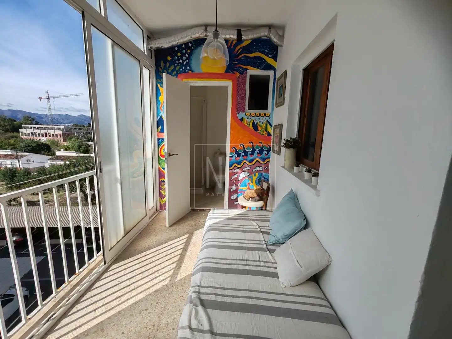 Balcony of Flat for sale in Dénia  with Air Conditioner, Private garden and Terrace