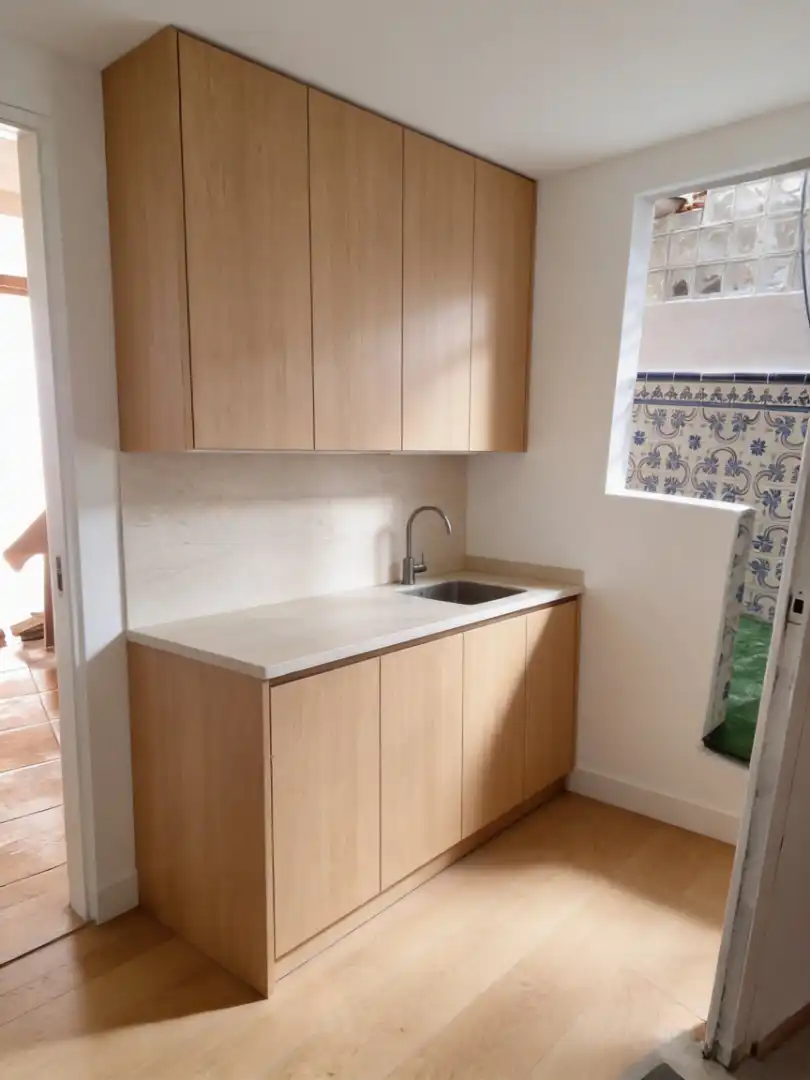 Cocina de Piso en venta en Elda con Balcón