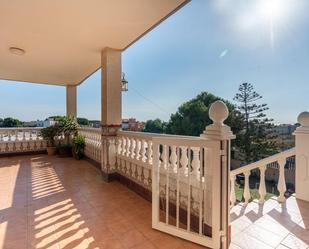 Terrace of House or chalet for sale in  Almería Capital  with Air Conditioner, Heating and Private garden