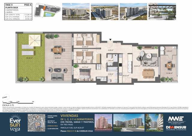 Piso en Venta en Poligono Sup, 115 en Nueva Almería - Cortijo Grande - Vega de Acá
