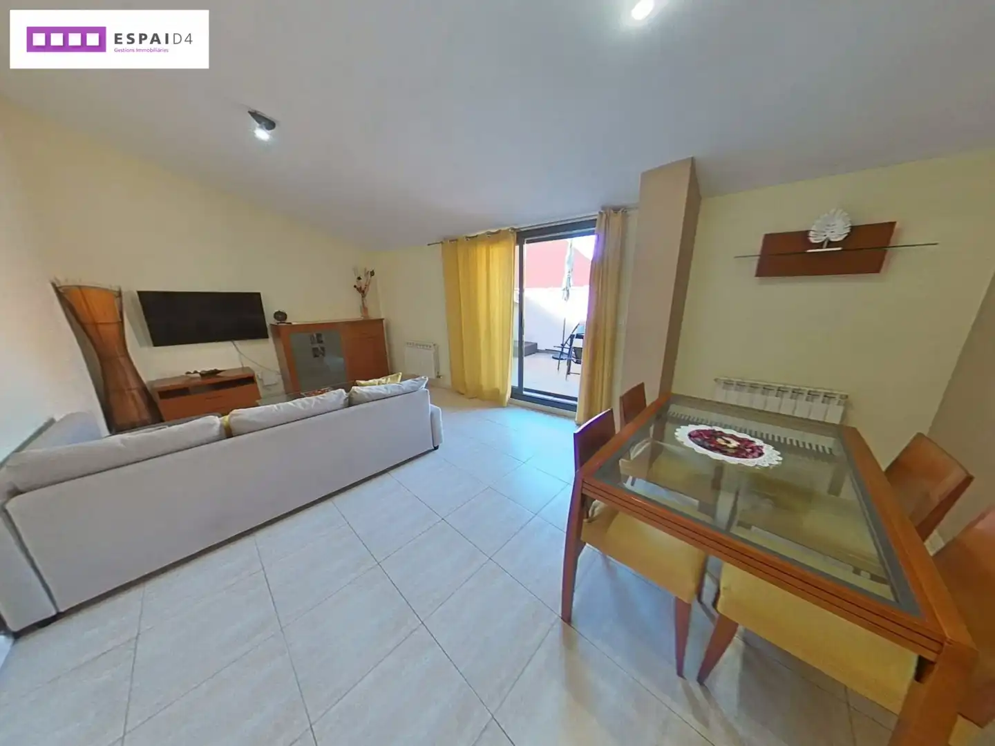 Sala de estar de Ático en venta en Ripollet con Aire acondicionado, Calefacción y Terraza