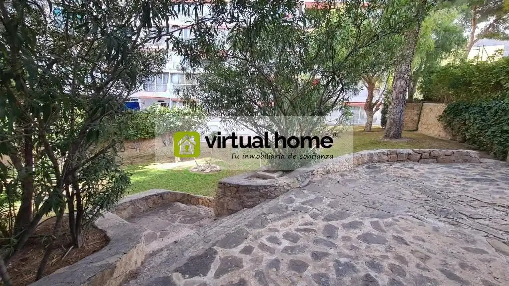 Terrasse von Wohnung zum Verkauf in Benidorm mit Klimaanlage und Gemeinschaftspool