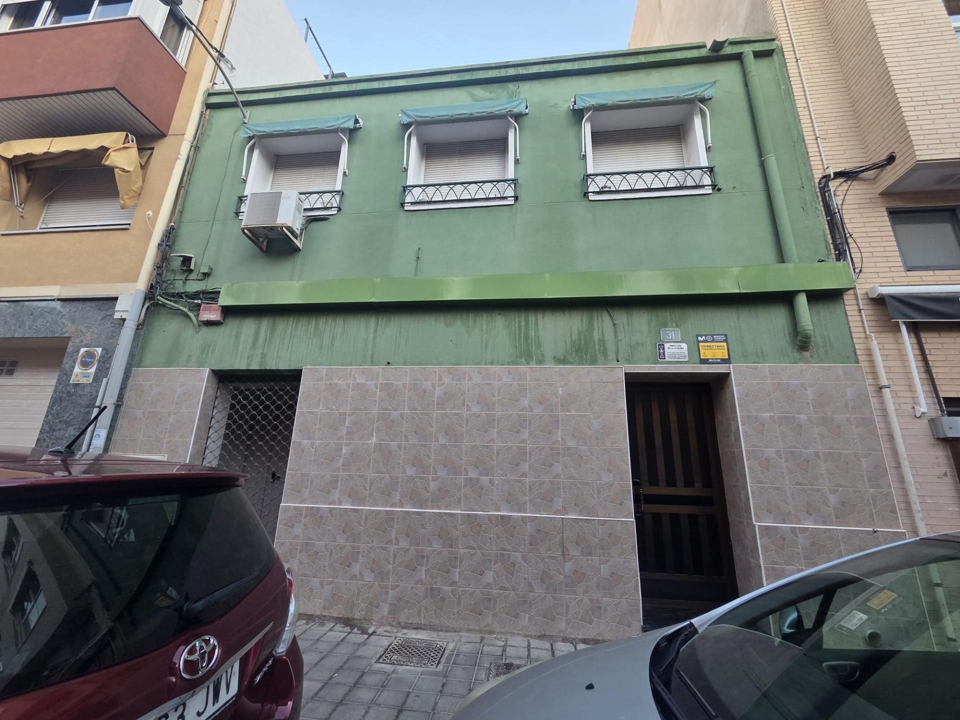 Exterior view of Planta baja for sale in Alicante / Alacant  with Air Conditioner, Private garden and Storage room