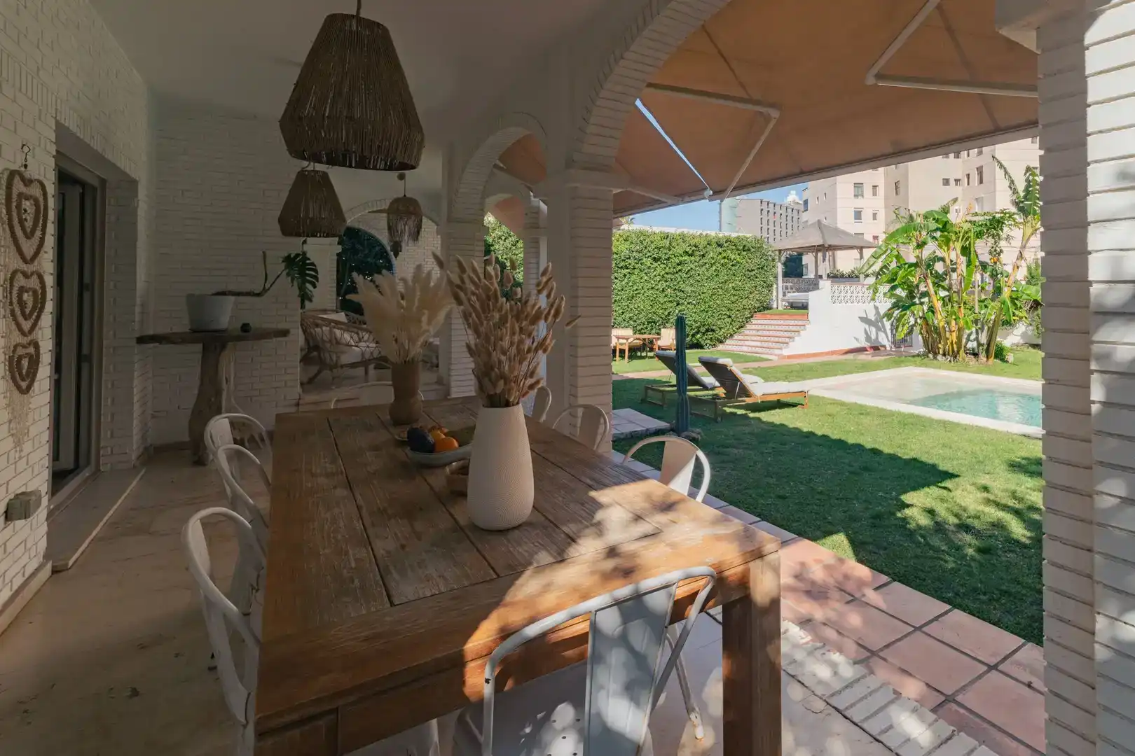 Terraza de Casa o chalet en venta en Torremolinos con Aire acondicionado, Jardín privado y Parquet