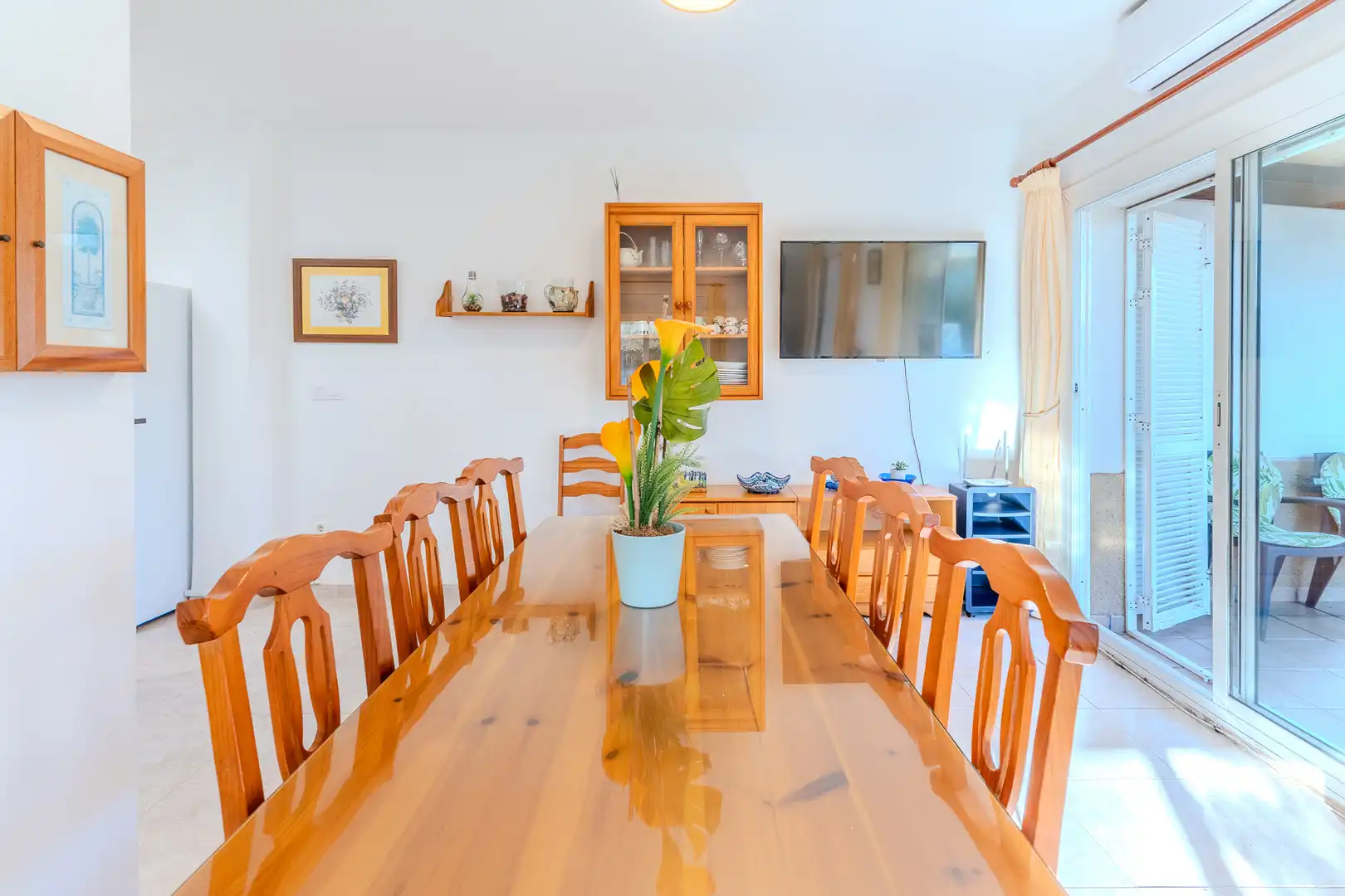 Comedor de Casa o chalet en venta en L'Ametlla de Mar  con Aire acondicionado, Calefacción y Jardín privado