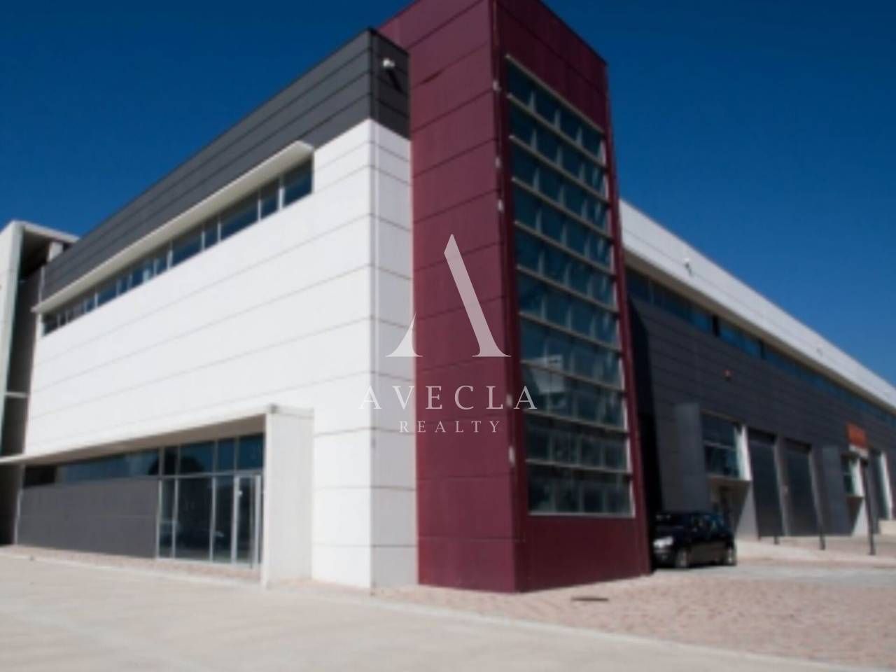 Vista exterior de Nau industrial de lloguer en Llinars del Vallès