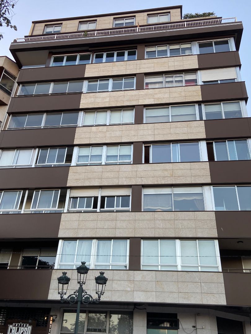 Exterior view of Flat for sale in Vigo   with Heating, Parquet flooring and Terrace