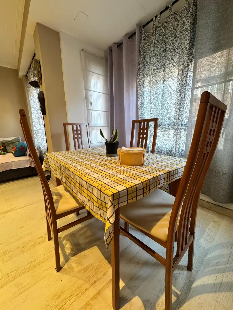 Dining room of Flat for sale in Valencia  with Parquet flooring and Terrace
